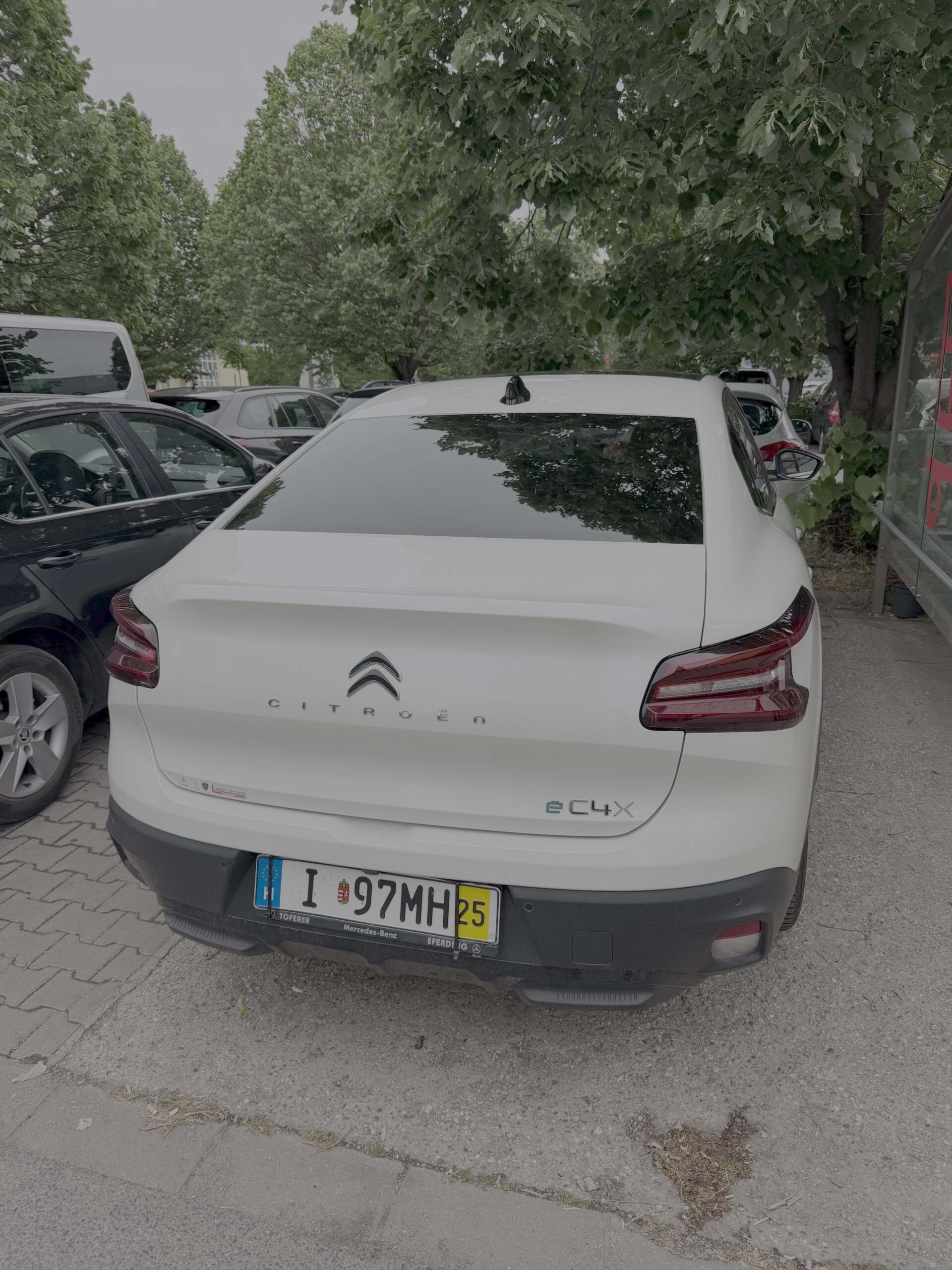Citroën ë-C4 X referencia autóbehozatal