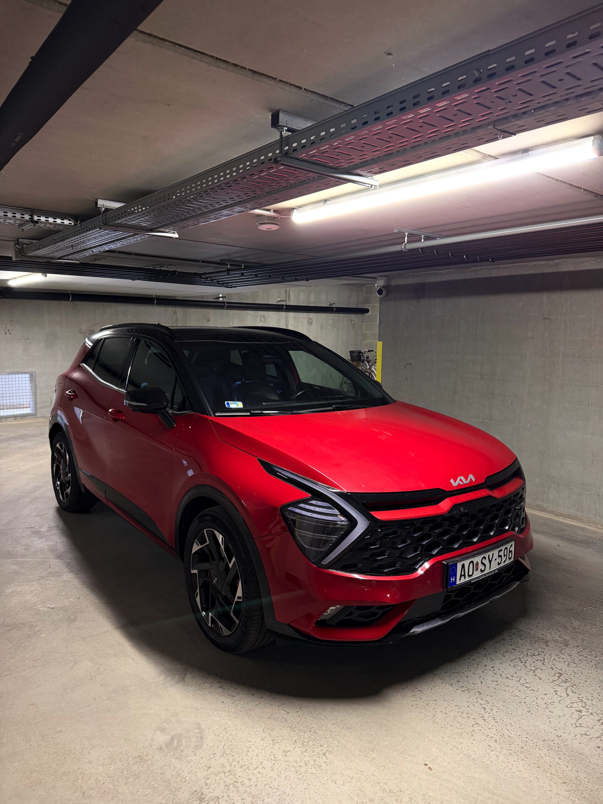 Kia Sportage elölnézet referencia