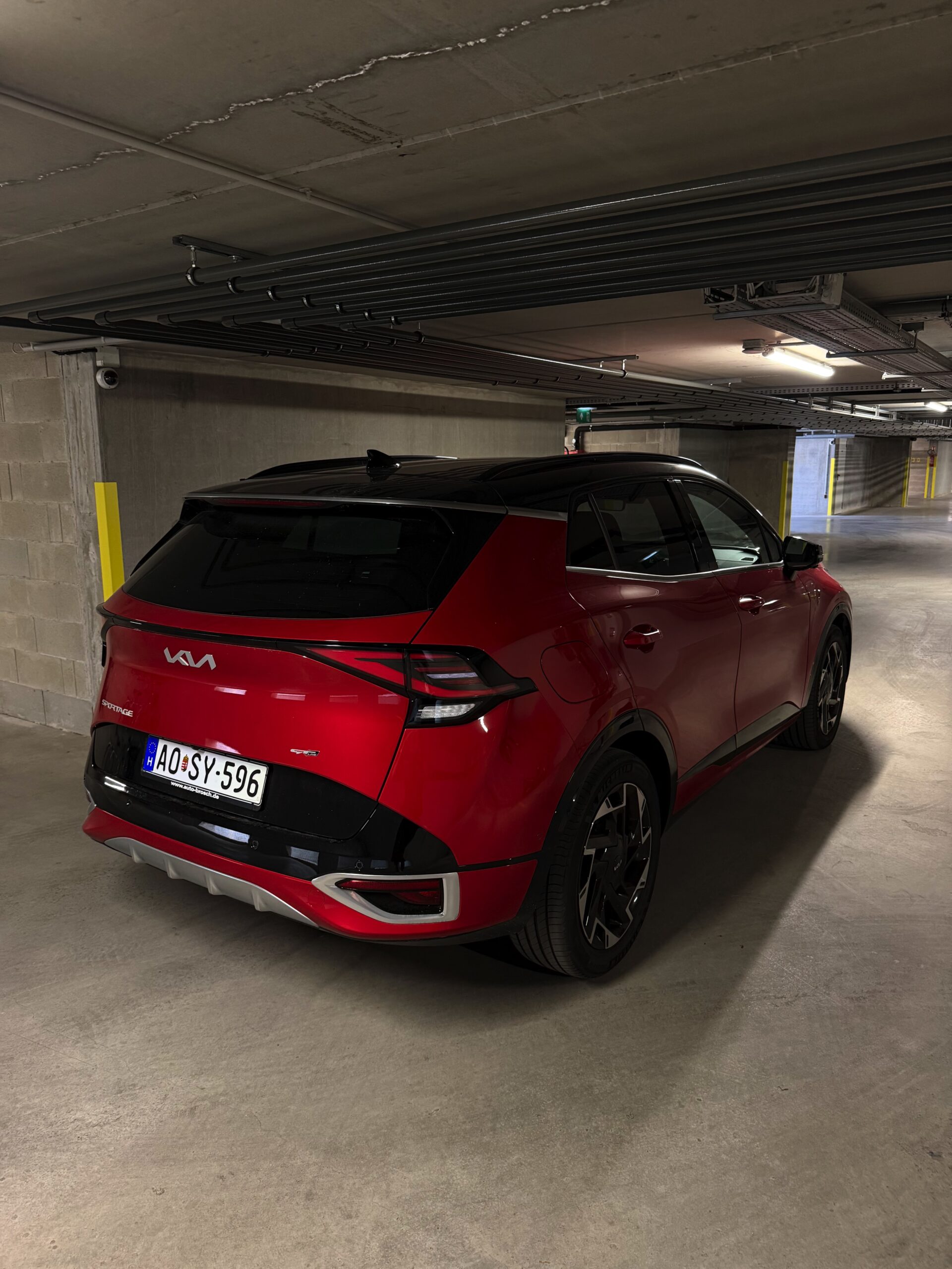 Kia Sportage hátulnézet referencia